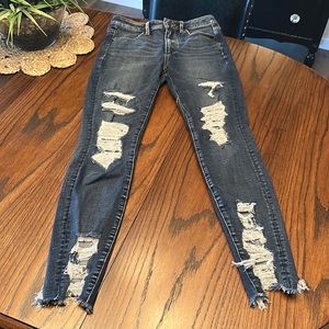 American Eagle super high rise jegging